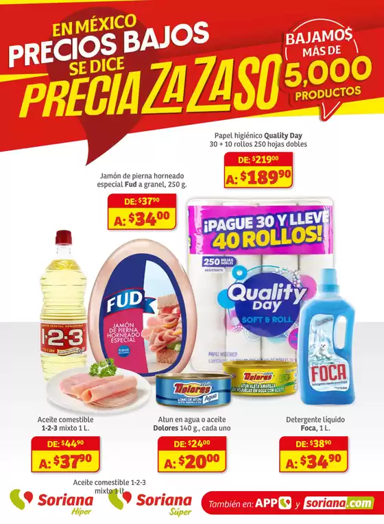 Catálogo Soriana Híper en Monterrey | Preciazazaso Híper: BCN, Son | 2025-08-15T00:00:00.000Z - 2025-08-27T00:00:00.000Z