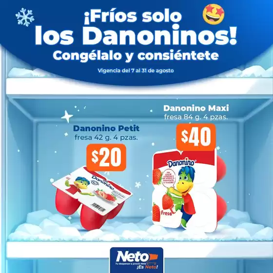 Catálogo Tiendas Neto en Teloloapan | Gangas y ofertas actuales | 2025-08-07T00:00:00.000Z - 2025-08-31T00:00:00.000Z