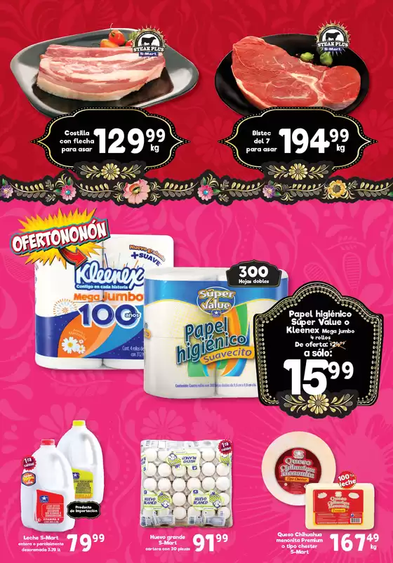 Catálogo S-Mart en Reynosa | Ofertas para cazadores de gangas | 2025-08-15T00:00:00.000Z - 2025-08-18T00:00:00.000Z