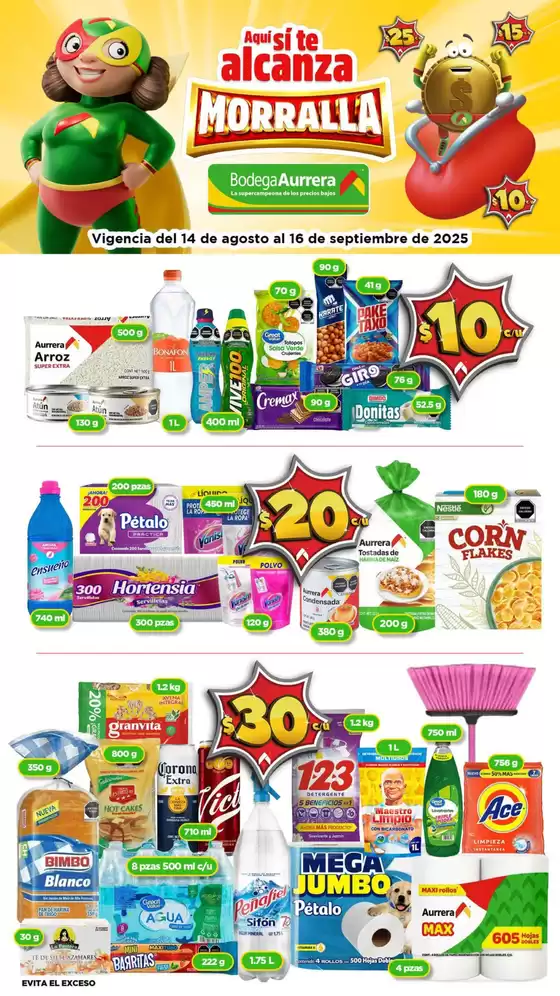 Grandes descuentos en productos seleccionados