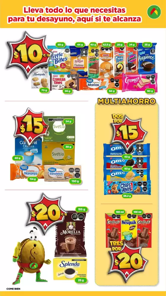 Grandes descuentos en productos seleccionados