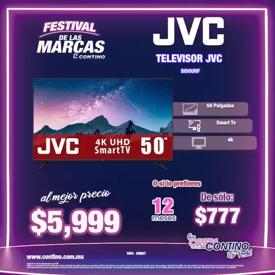 Catálogo Contino en San Nicolás de los Garza | Ofertas y gangas exclusivas | 2025-08-16T00:00:00.000Z - 2025-09-30T00:00:00.000Z