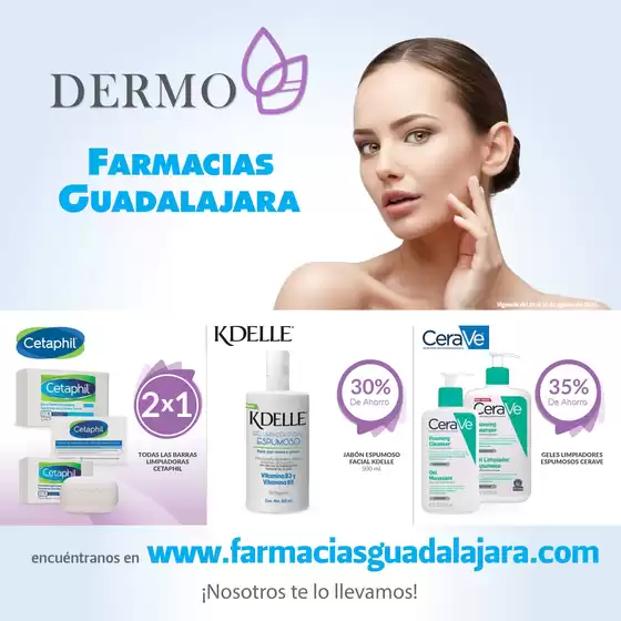 Catálogo Farmacias Guadalajara en Concepción del Oro | dermo agosto 01 1 | 2025-08-01T00:00:00.000Z - 2025-08-31T00:00:00.000Z