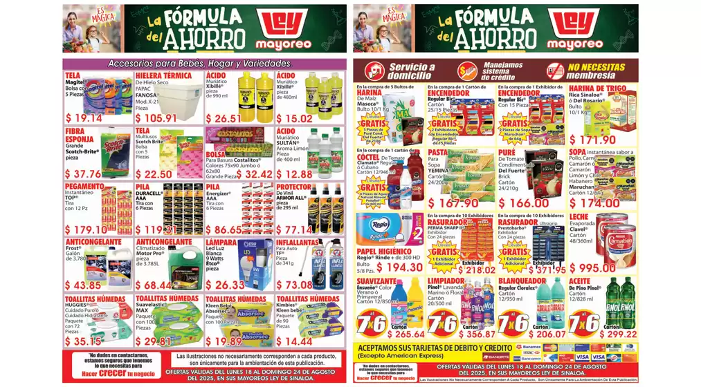 Catálogo Casa Ley en Guasave | Gangas exclusivas | 2025-08-18T00:00:00.000Z - 2025-08-24T00:00:00.000Z