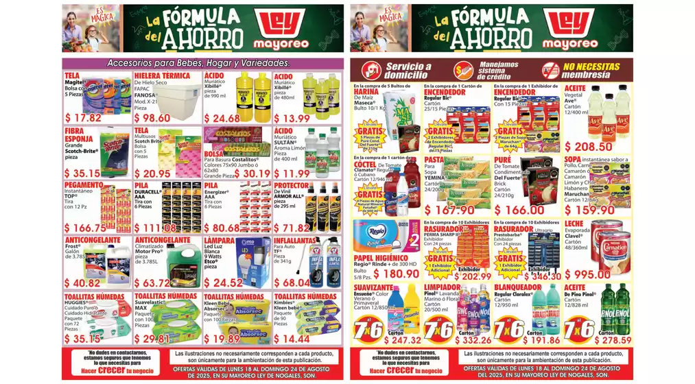 Catálogo Casa Ley en San Ignacio (Sinaloa) | Ofertas especiales atractivas para todos | 2025-08-18T00:00:00.000Z - 2025-08-24T00:00:00.000Z