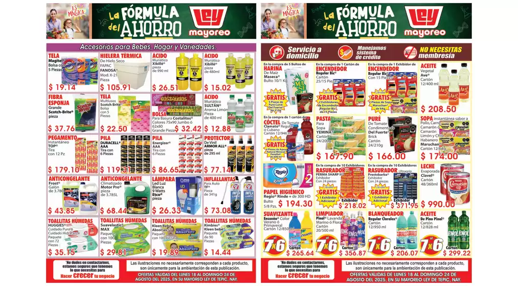 Catálogo Casa Ley en San Ignacio (Sinaloa) | Descubre ofertas atractivas | 2025-08-18T00:00:00.000Z - 2025-08-24T00:00:00.000Z