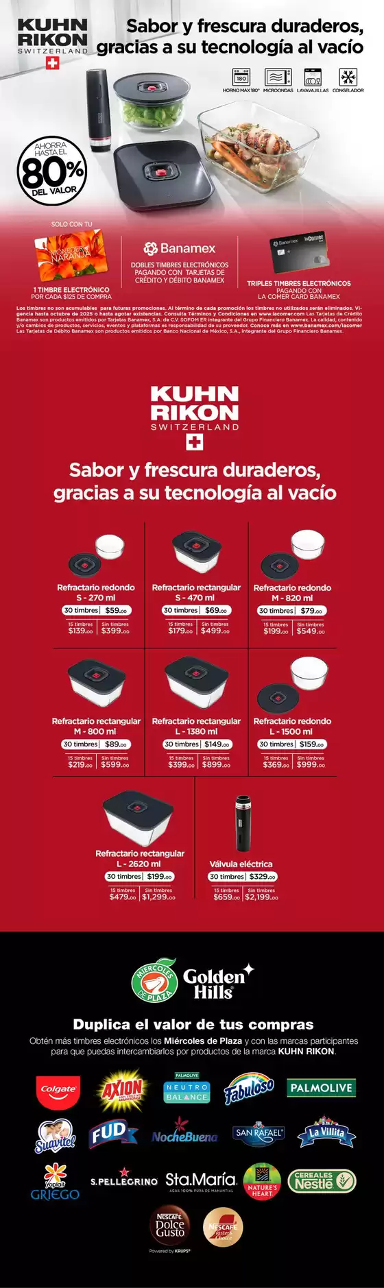 Catálogo La Comer en Santa Ana Maya | Promo | 2025-08-18T00:00:00.000Z - 2025-10-31T00:00:00.000Z