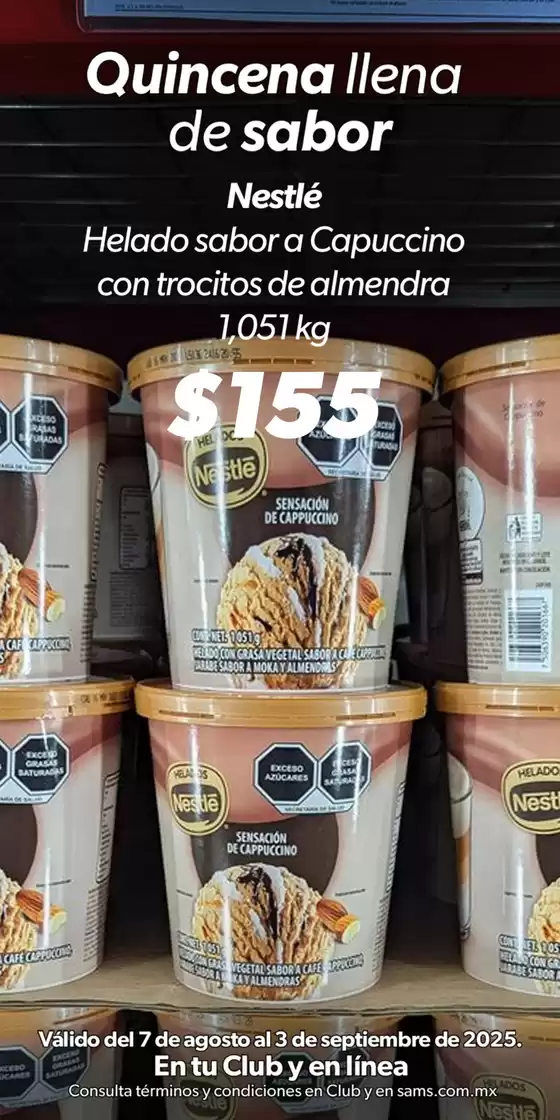 Catálogo Sam's Club en Uruapan | Nuestras mejores gangas | 2025-08-07T00:00:00.000Z - 2025-09-03T00:00:00.000Z