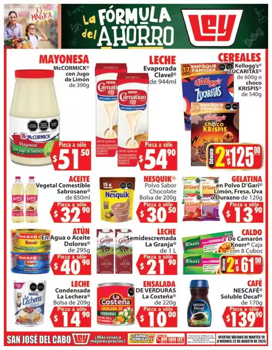 Ofertas y promociones actuales