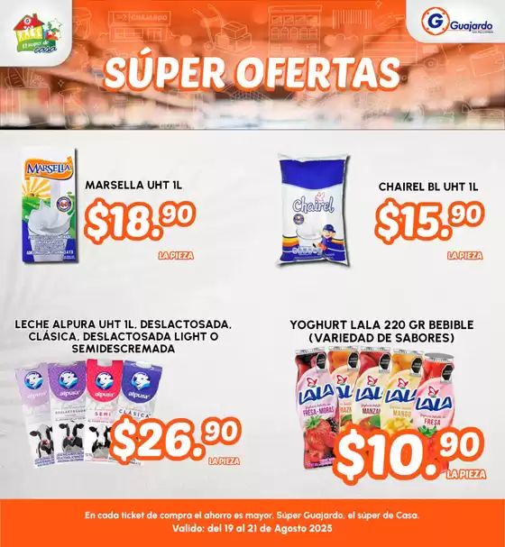 Catálogo Guajardo en Hualahuises | Ofertas especiales atractivas para todos | 2025-08-19T00:00:00.000Z - 2025-08-21T00:00:00.000Z