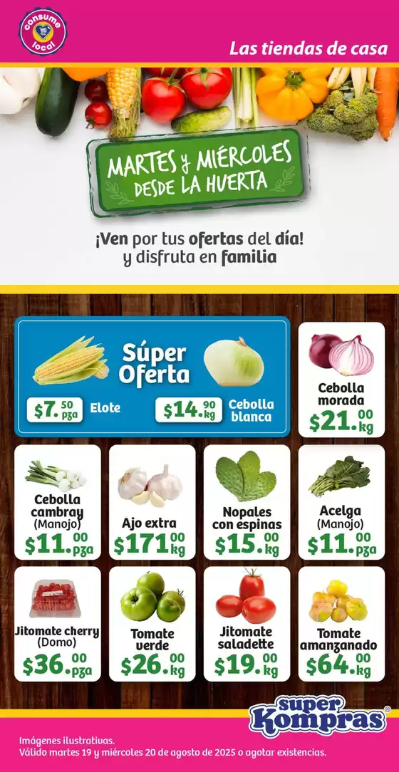 Catálogo Super kompras en Santa Ana Chiautempan | Ofertas exclusivas para nuestros clientes | 2025-08-19T00:00:00.000Z - 2025-08-20T00:00:00.000Z