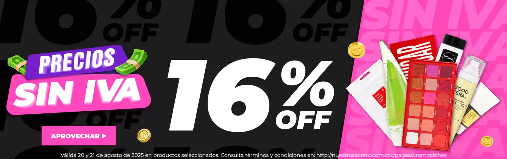 Catálogo Nuestro Secreto | Ofertas principales para todos los cazadores de gangas | 2025-08-20T00:00:00.000Z - 2025-08-21T00:00:00.000Z