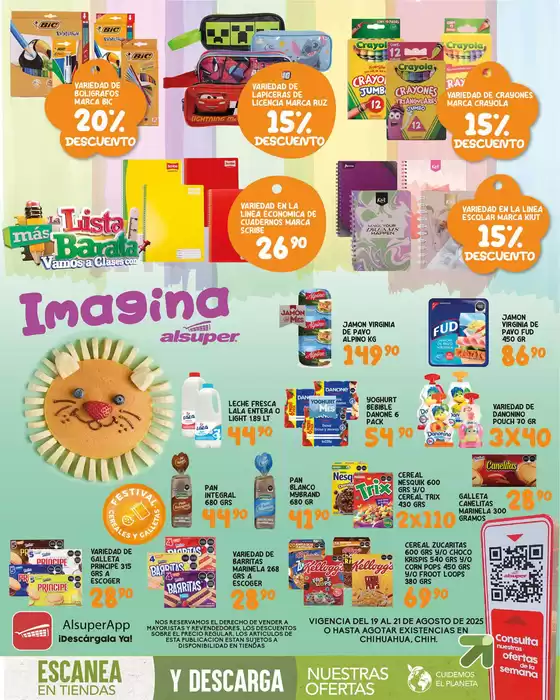 Catálogo Alsuper en Torreón | Alsuper CHIHUAUHA-CIUDAD | 2025-08-19T00:00:00.000Z - 2025-08-21T00:00:00.000Z