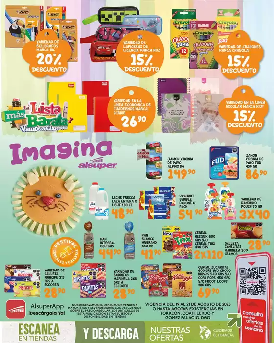 Catálogo Alsuper en Torreón | Alsuper LAGUNA | 2025-08-19T00:00:00.000Z - 2025-08-21T00:00:00.000Z
