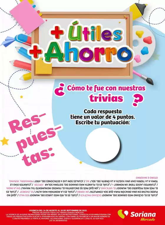 Catálogo Soriana Mercado en Monterrey | Promo | 2025-08-21T00:00:00.000Z - 2025-09-10T00:00:00.000Z
