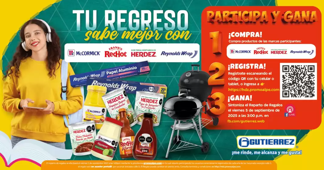 Catálogo Super Gutierrez en Monterrey | Promo | 2025-08-21T00:00:00.000Z - 2025-09-05T00:00:00.000Z