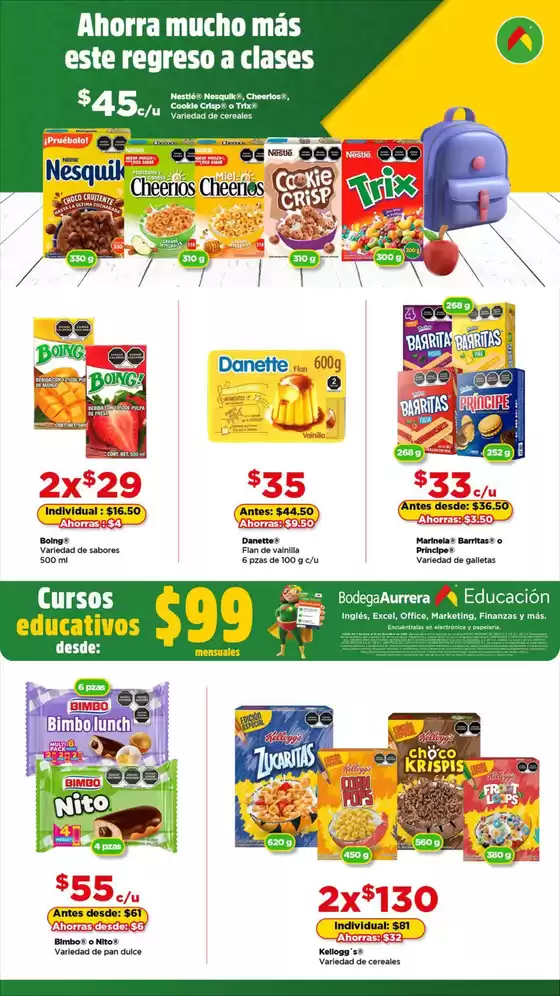 Gran variedad de ofertas