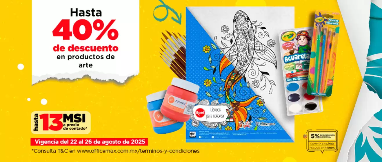 Grandes descuentos en productos seleccionados
