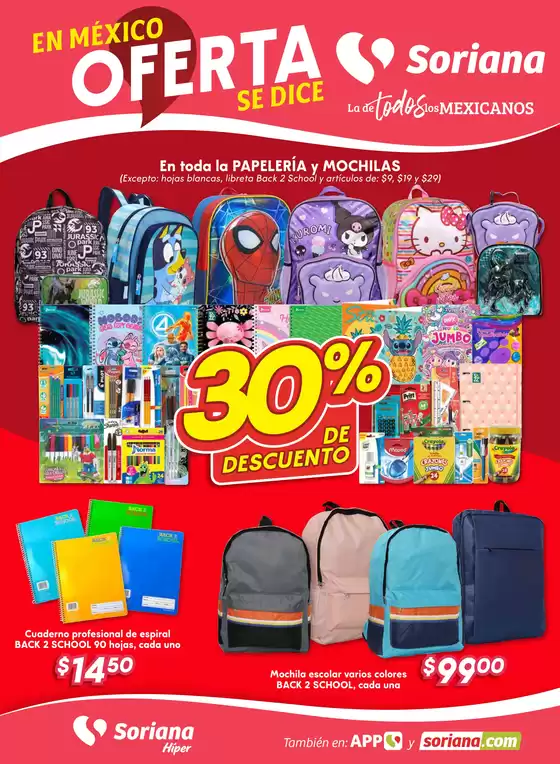 Catálogo Soriana Híper en Tlalnepantla | Fin de Semana Híper: Saltillo | 2025-08-22T00:00:00.000Z - 2025-08-25T00:00:00.000Z