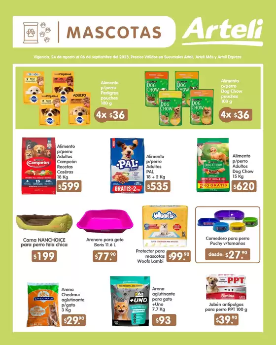Ofertas Arteli express