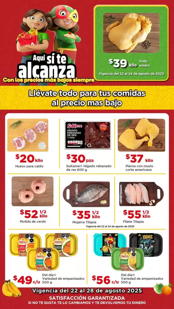 Catálogo Bodega Aurrera en San Salvador Tizatlali | Nuestras mejores ofertas para ti | 2025-08-22T00:00:00.000Z - 2025-08-28T00:00:00.000Z
