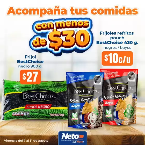 Gran variedad de ofertas