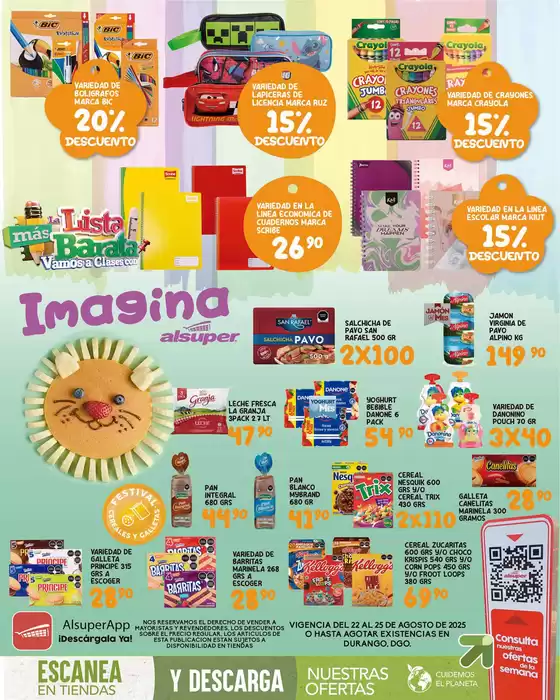 Catálogo Alsuper en Victoria de Durango | Alsuper DURANGO | 2025-08-22T00:00:00.000Z - 2025-08-25T00:00:00.000Z