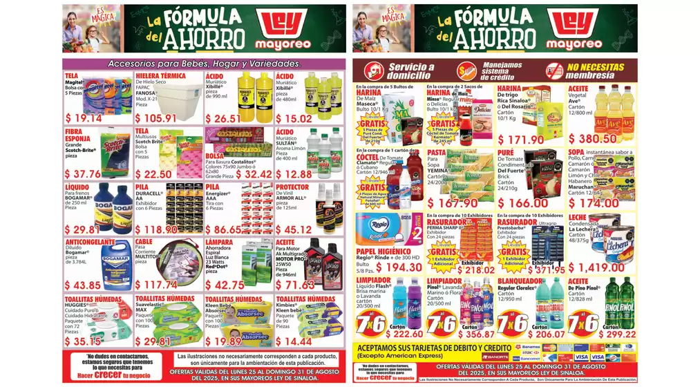 Catálogo Casa Ley en Ciudad de México | Ofertas exclusivas para nuestros clientes | 2025-08-25T00:00:00.000Z - 2025-08-31T00:00:00.000Z