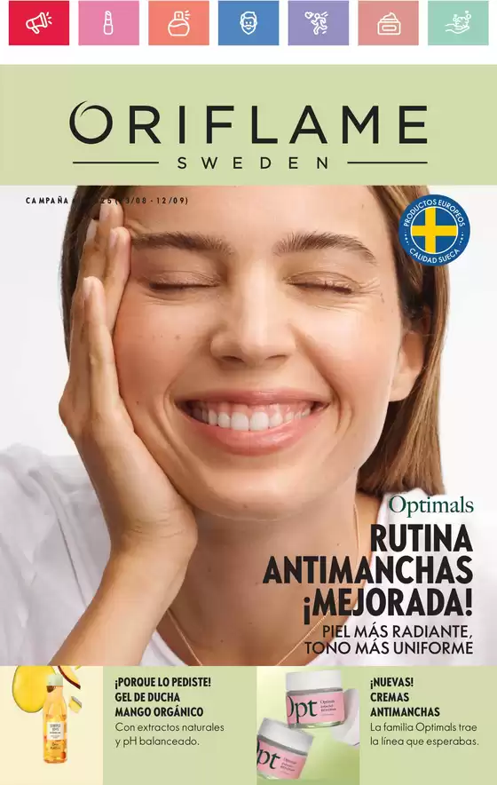 Catálogo Oriflame en Gustavo A Madero | Gangas y ofertas actuales | 2025-08-23T00:00:00.000Z - 2025-12-09T00:00:00.000Z