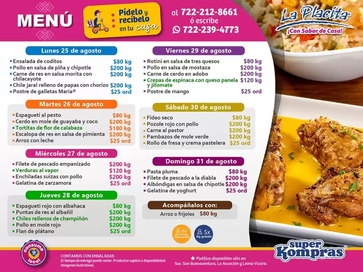 Catálogo Super kompras en Gustavo A Madero | Nuestras mejores ofertas para ti | 2025-08-25T00:00:00.000Z - 2025-08-31T00:00:00.000Z