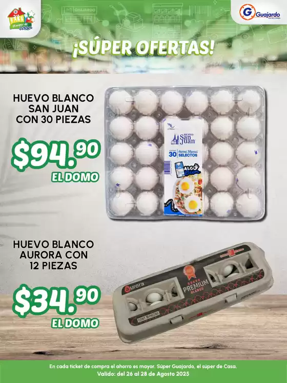 Catálogo Guajardo en Gustavo A Madero | Excelente oferta para cazadores de gangas | 2025-08-26T00:00:00.000Z - 2025-08-28T00:00:00.000Z