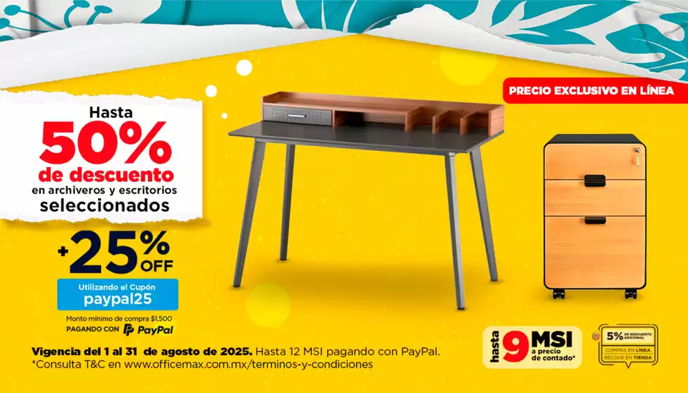 Catálogo OfficeMax en Zamora de Hidalgo | Excelente oferta para todos los clientes | 2025-08-01T00:00:00.000Z - 2025-08-31T00:00:00.000Z