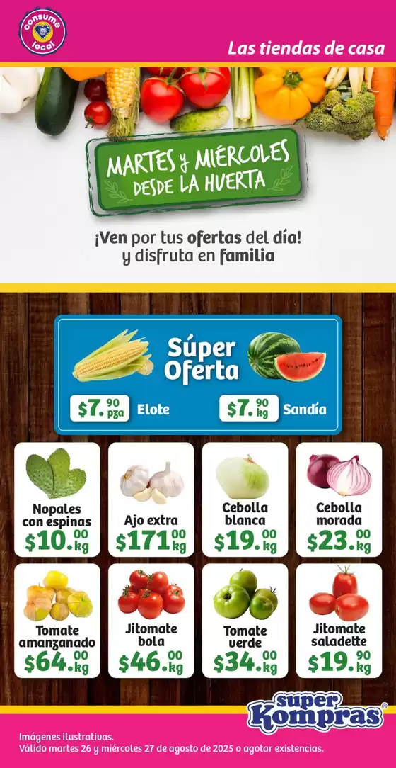 Catálogo Super kompras en Zamora de Hidalgo | Ofertas exclusivas para nuestros clientes | 2025-08-26T00:00:00.000Z - 2025-08-27T00:00:00.000Z