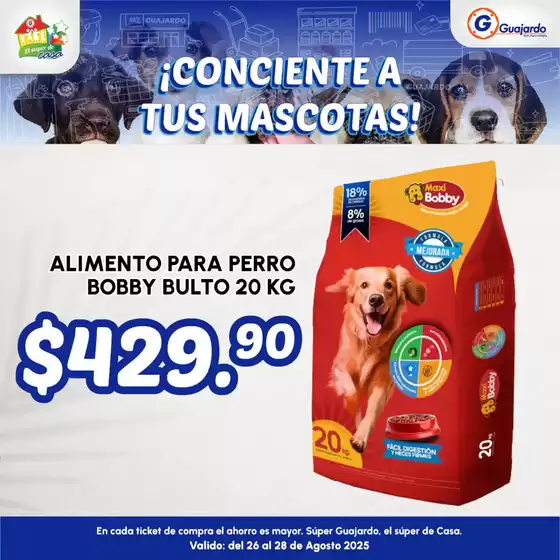 Catálogo Guajardo en Zamora de Hidalgo | Ofertas principales para todos los clientes | 2025-08-26T00:00:00.000Z - 2025-08-28T00:00:00.000Z