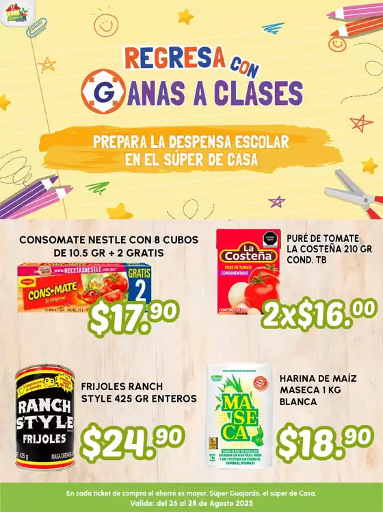 Catálogo Guajardo en Zamora de Hidalgo | Gangas y ofertas actuales | 2025-08-26T00:00:00.000Z - 2025-08-28T00:00:00.000Z