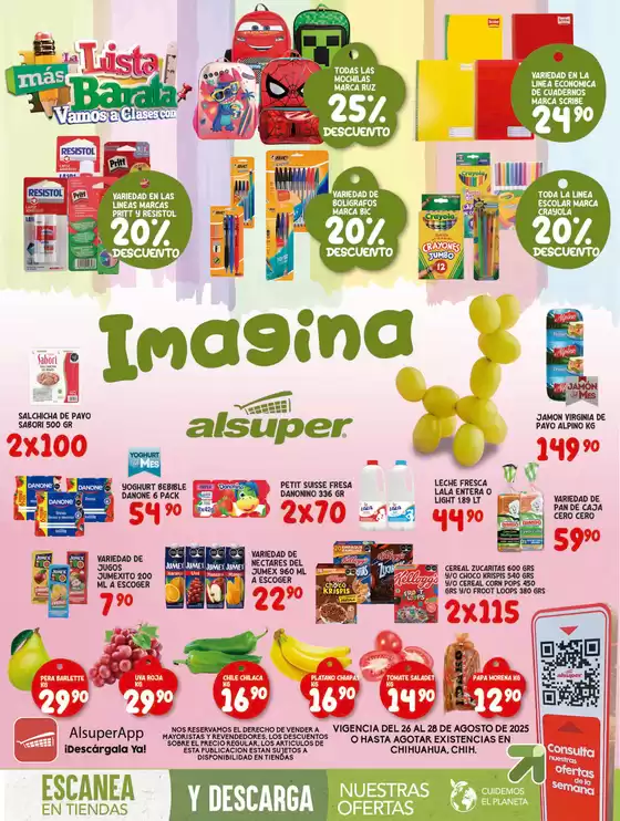 Catálogo Alsuper en Cuitzeo (La Estancia) | Alsuper CHIHUAUHA-CAPITAL | 2025-08-26T00:00:00.000Z - 2025-08-28T00:00:00.000Z
