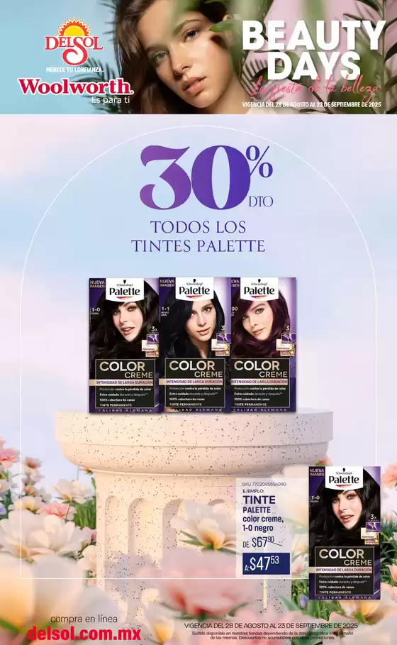 Catálogo Woolworth en Cuauhtémoc (CDMX) | Beauty Days - La Fiesta de la Belleza - Pasillo Henkel | 2025-08-28T00:00:00.000Z - 2025-09-23T00:00:00.000Z