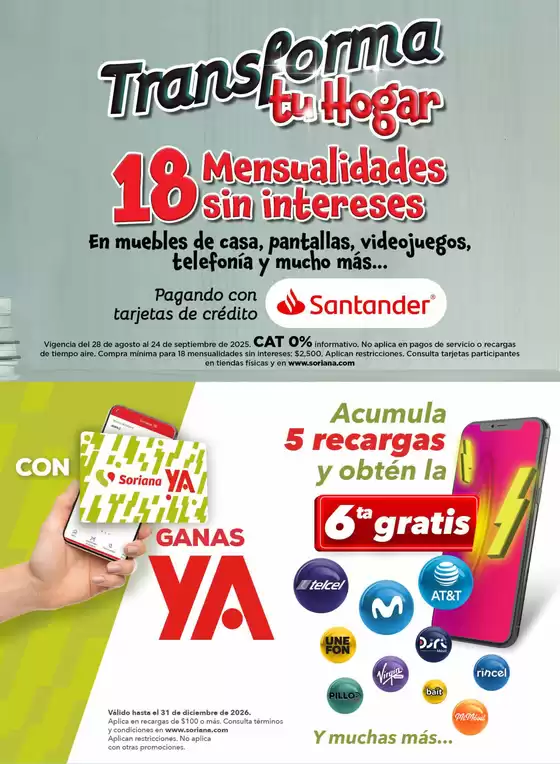 Transforma tu hogar Mercado Nacional