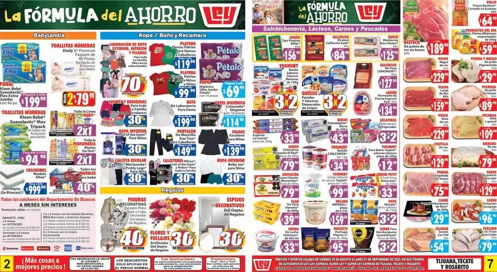 Catálogo Casa Ley en Tepatitlán de Morelos | Gangas exclusivas | 2025-08-29T00:00:00.000Z - 2025-09-01T00:00:00.000Z