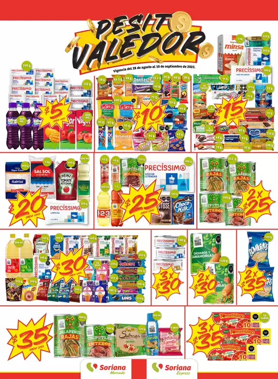 Catálogo Soriana Mercado en Heróica Puebla de Zaragoza | Catálogo Soriana Mercado | 2025-08-29T00:00:00.000Z - 2025-09-10T00:00:00.000Z