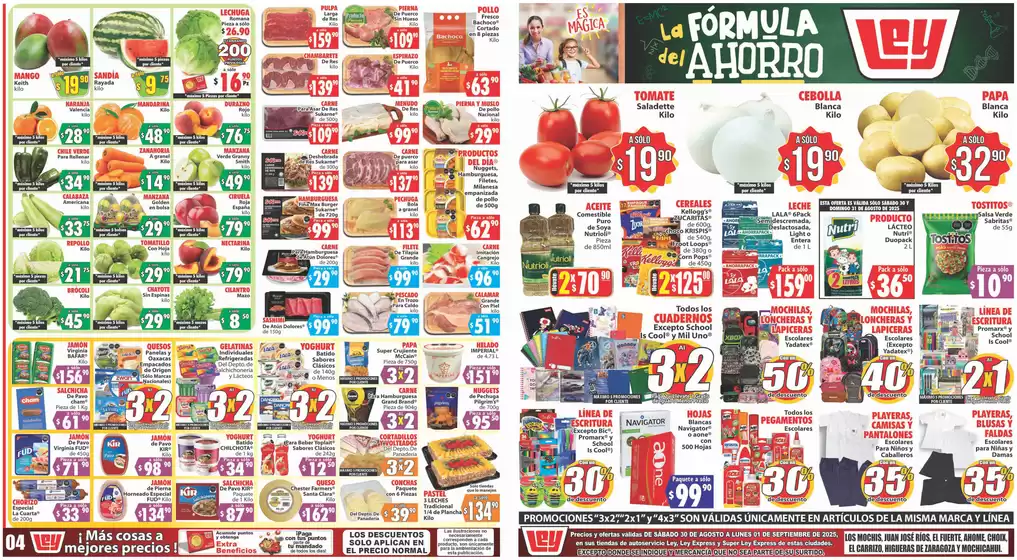 Catálogo Casa Ley en Ciudad Obregón | Ofertas especiales atractivas para todos | 2025-08-30T00:00:00.000Z - 2025-09-01T00:00:00.000Z