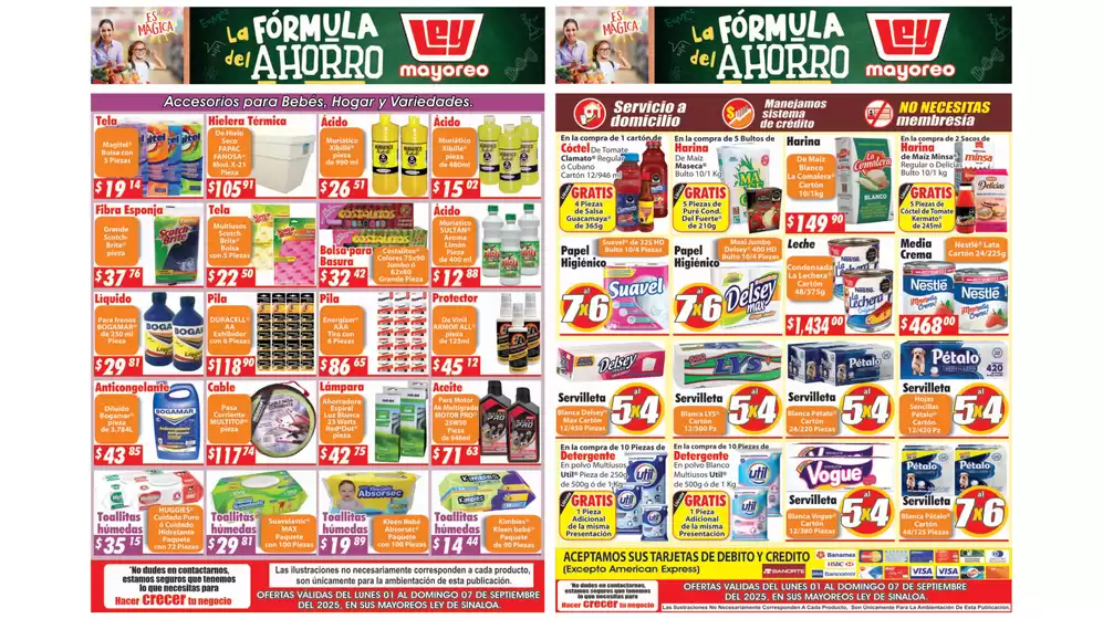 Catálogo Casa Ley en Benito Juárez (CDMX) | Ofertas exclusivas para nuestros clientes | 2025-09-01T00:00:00.000Z - 2025-09-07T00:00:00.000Z