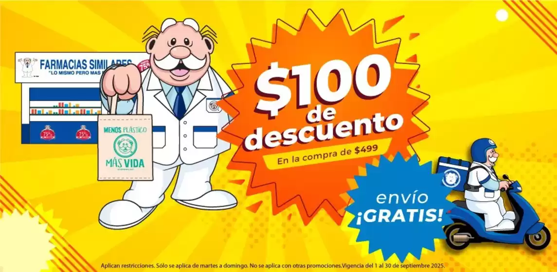 Catálogo Farmacias Similares en Benito Juárez (CDMX) | Promo | 2025-09-02T00:00:00.000Z - 2025-09-30T00:00:00.000Z