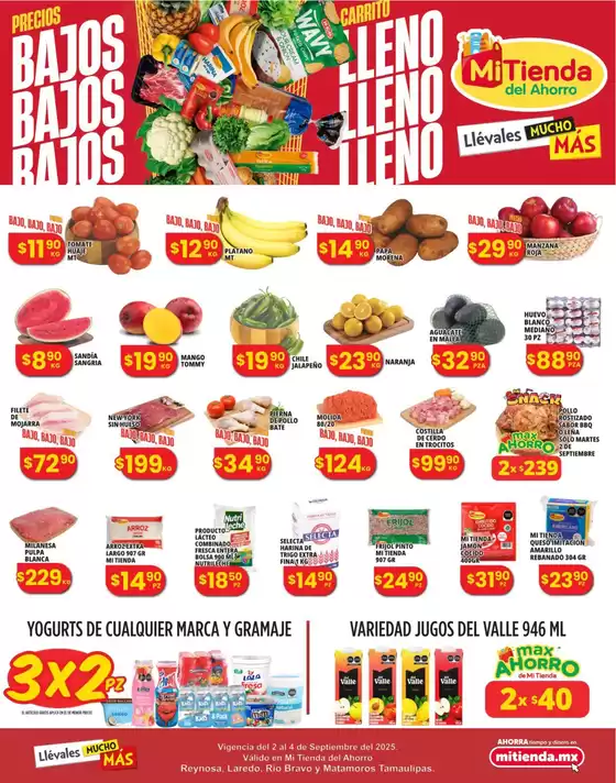 Catálogo Mi Tienda del Ahorro en Ciudad Apodaca | Ofertas y promociones actuales | 2025-09-02T00:00:00.000Z - 2025-09-04T00:00:00.000Z