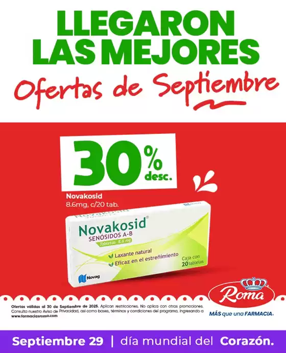 Catálogo Farmacias Roma en Hermosillo | Catalogo septiembre 2025 | 2025-09-02T00:00:00.000Z - 2025-09-29T00:00:00.000Z