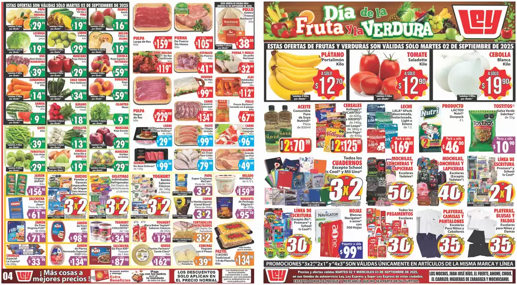 Catálogo Casa Ley en Playas de Rosarito | Ofertas especiales atractivas para todos | 2025-09-02T00:00:00.000Z - 2025-09-03T00:00:00.000Z