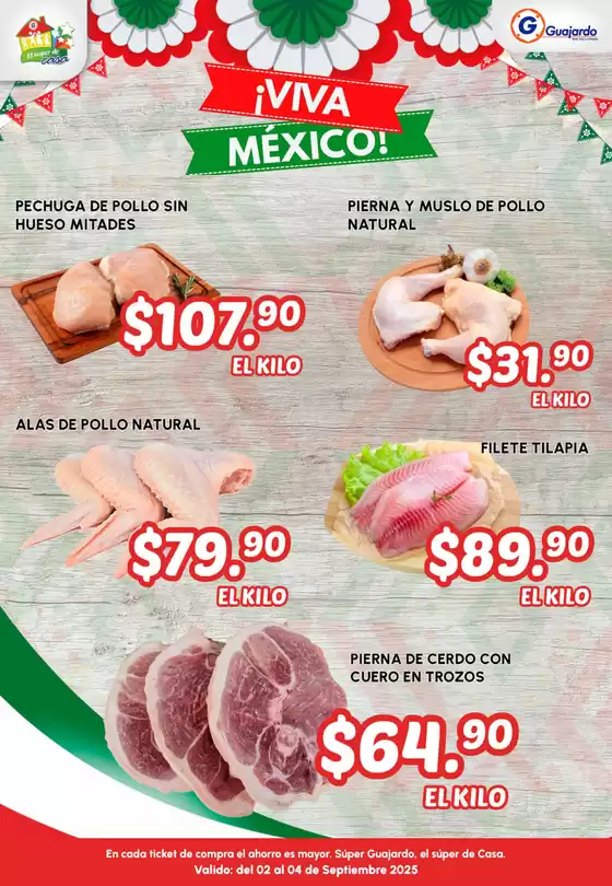 Catálogo Guajardo en Aguascalientes | Ofertas exclusivas para nuestros clientes | 2025-09-03T00:00:00.000Z - 2025-09-04T00:00:00.000Z