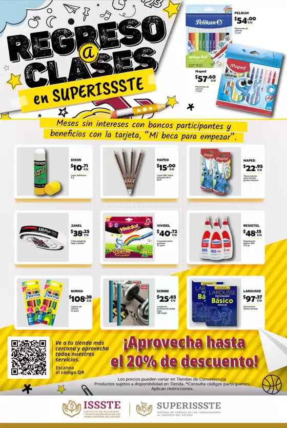 Catálogo SuperISSSTE en Naucalpan (México) | Ofertas principales para todos los clientes | 2025-09-03T00:00:00.000Z - 2025-09-15T00:00:00.000Z