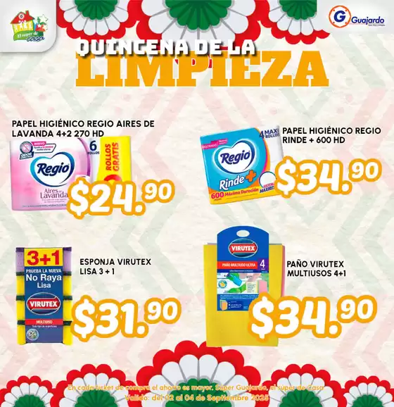 Catálogo Guajardo en Mérida | Nuevas ofertas para descubrir | 2025-09-03T00:00:00.000Z - 2025-09-04T00:00:00.000Z