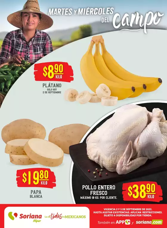 Catálogo Soriana Híper en Aguascalientes | Excelente oferta para todos los clientes | 2025-09-03T00:00:00.000Z - 2025-09-03T00:00:00.000Z